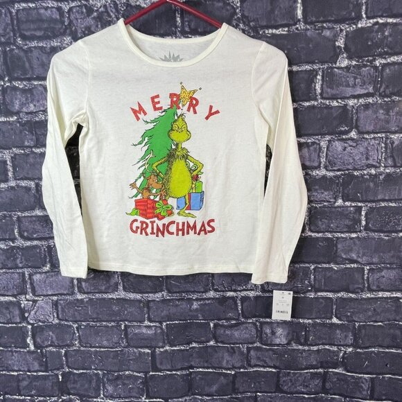 Disney Other - The Grinch Girl's Medium "Merry Grinchmas" Tree Presents Christmas